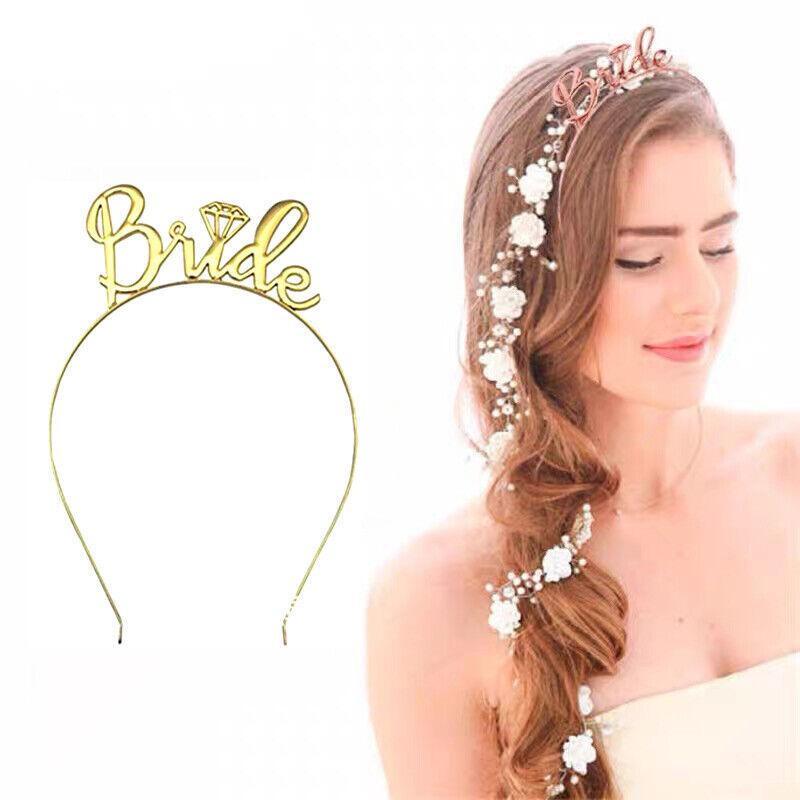 Bride To Be Hen Veil Sash Tiara Hens Night Bridal Shower Kitchen Tea Accessories - Package 7