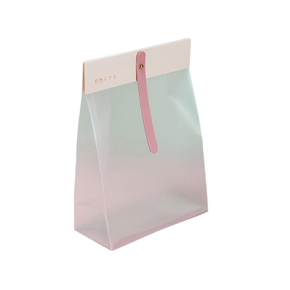 50pcs Transparent Snack Bags Biscuit Candy Bags Resealable Food Packaging - Blue