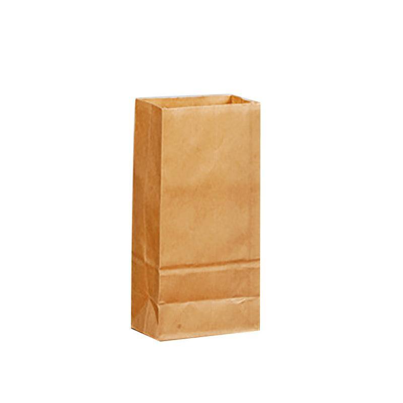 Brown Kraft Paper Bags Take Away Food Lolly Grocery Buffet Craft Gift Market Bag - 9 X 5.5 X 17CM