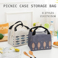 Portable Insulated Thermal Lunch Box Carry Tote Picnic Case Storage Bag 21x17x15cm - C06 (21x17x15cm)