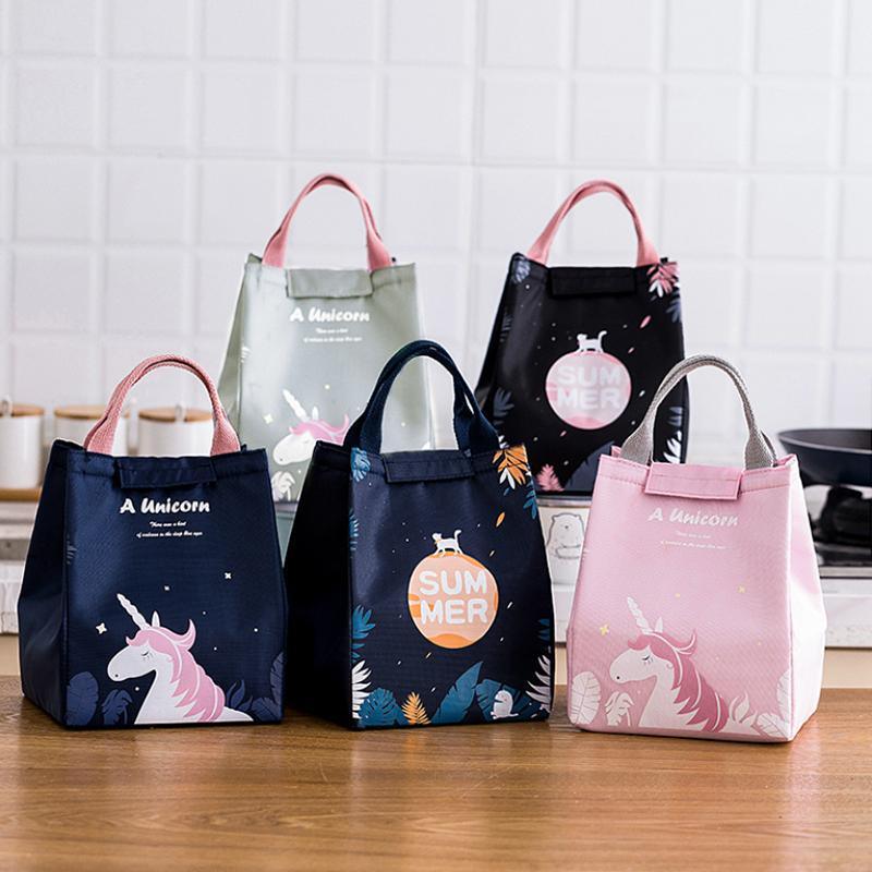 Portable Insulated Thermal Lunch Box Carry Tote Picnic Case Storage Bag 18x24x15cm - E04 (18x24x15cm)