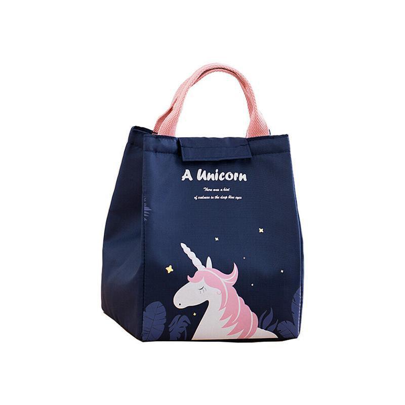 Portable Insulated Thermal Lunch Box Carry Tote Picnic Case Storage Bag 18x24x15cm - E06 (18x24x15cm)