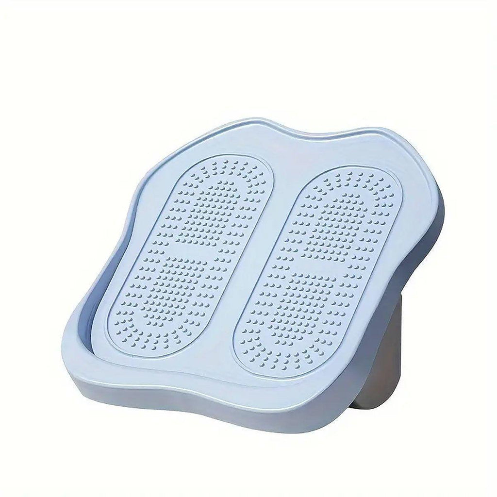 Portable Folding Stretch Board Fitness Pedal Slant Calf Ligament Trainer Tool - Green
