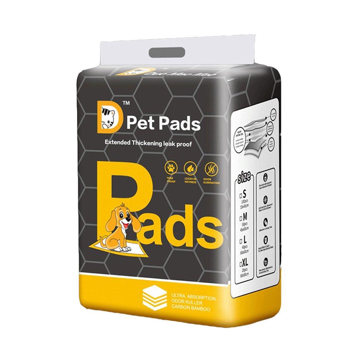 Bamboo Charcoal Deodorant Pet Pads Wholesale for Dogs Cats Fragrant - XL-20PCS 60*90cm