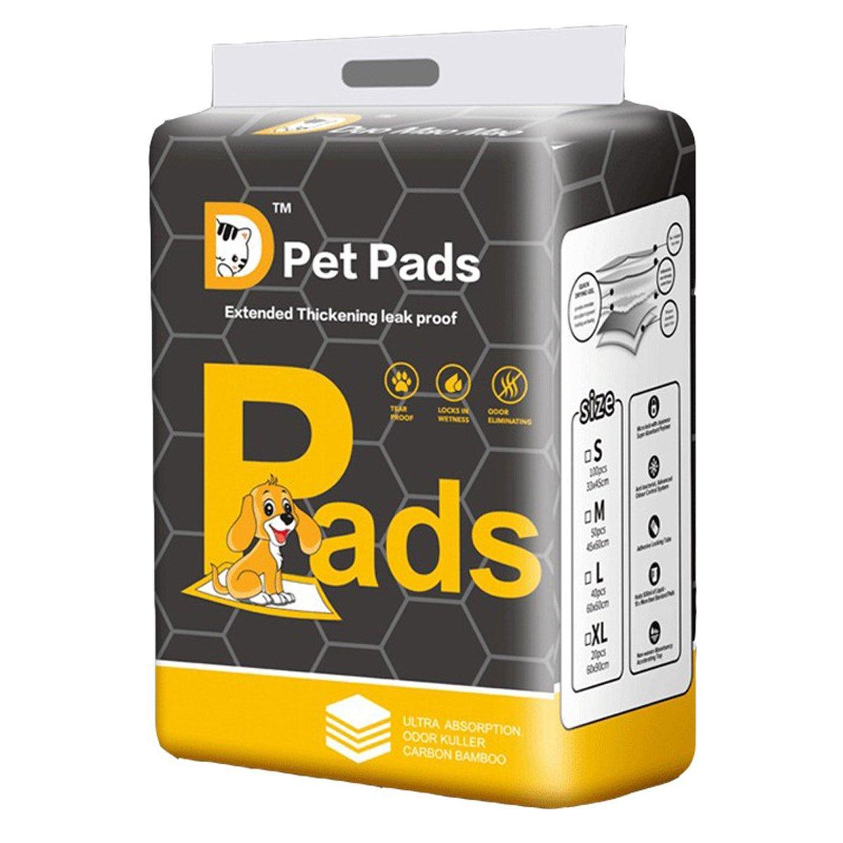 Bamboo Charcoal Deodorant Pet Pads Wholesale for Dogs Cats Fragrant - XL-20PCS 60*90cm
