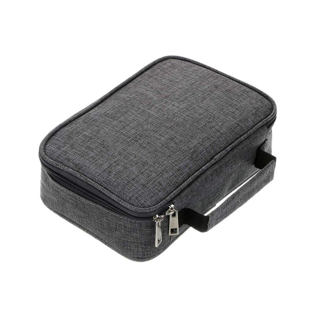 Large Capacity Waterproof Pen Pouch Pencil Case Student Stationery Storage Bag - Black