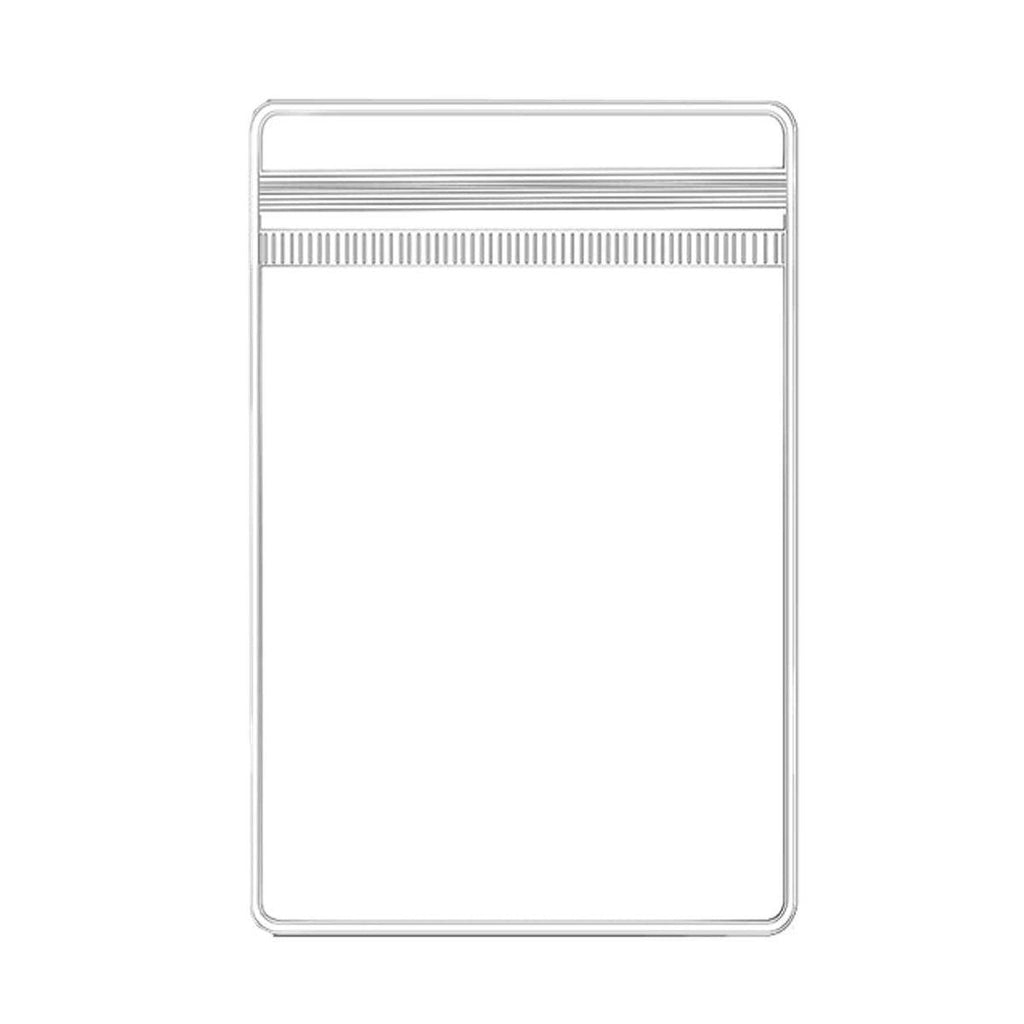 100pcs PVC Self-Sealing Jewelry Bags Anti-Oxidation Storage Dustproof Bags - 11*11cm
