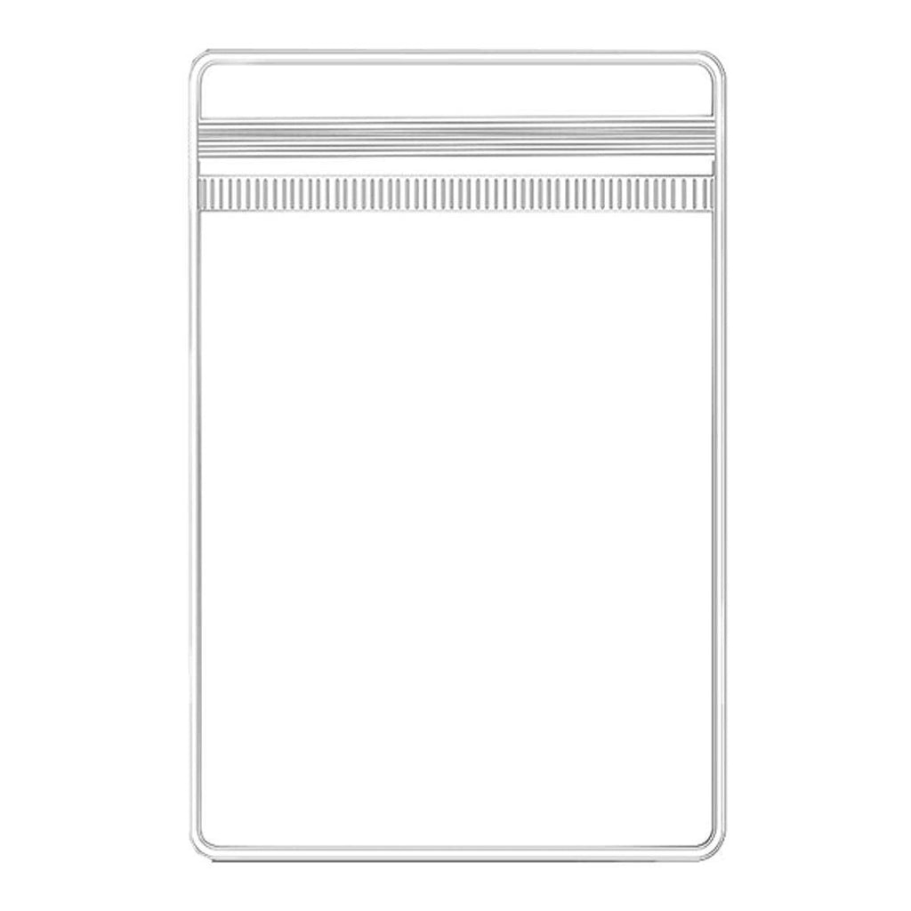 100pcs PVC Self-Sealing Jewelry Bags Anti-Oxidation Storage Dustproof Bags - 12*12cm