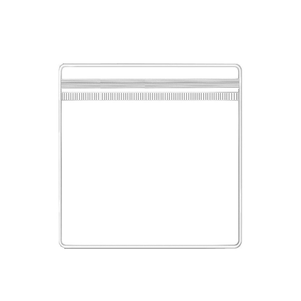 100pcs PVC Self-Sealing Jewelry Bags Anti-Oxidation Storage Dustproof Bags - 12*12cm