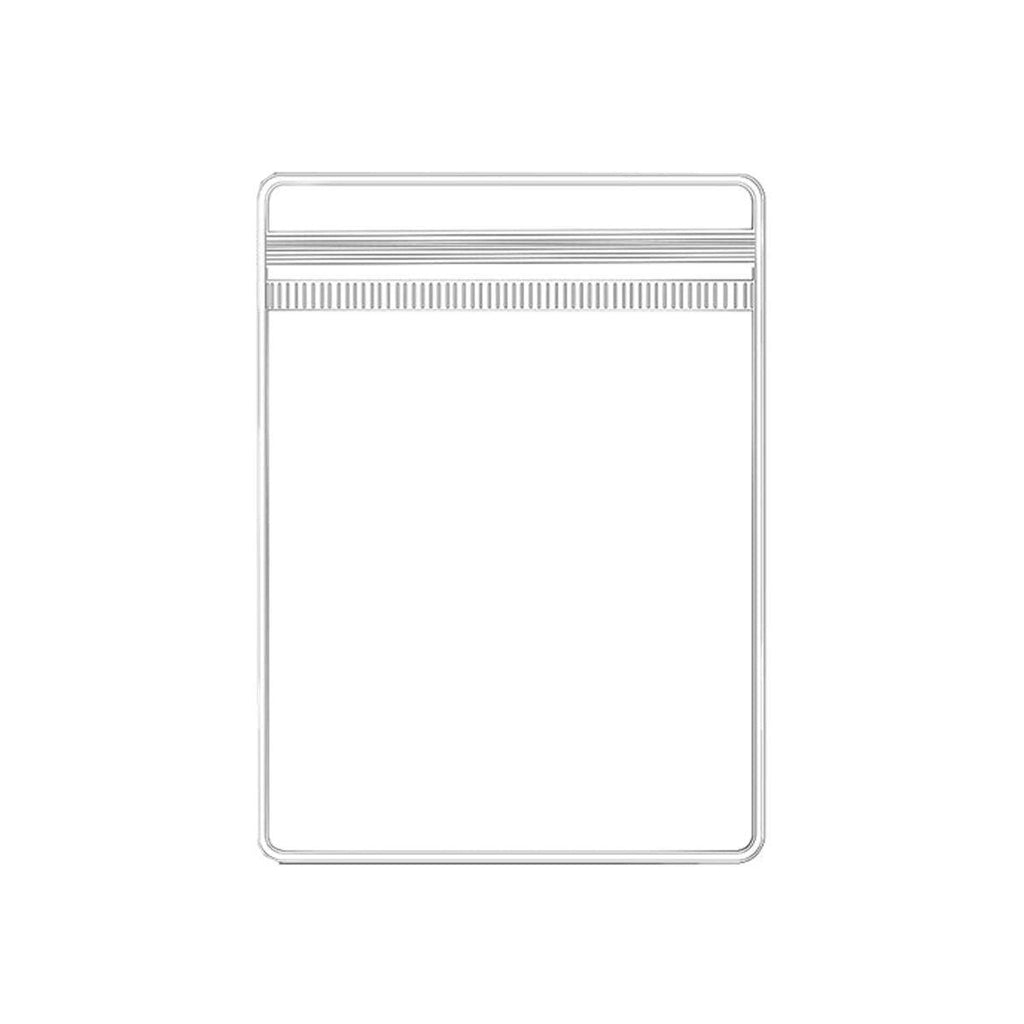 100pcs PVC Self-Sealing Jewelry Bags Anti-Oxidation Storage Dustproof Bags - 6*8cm