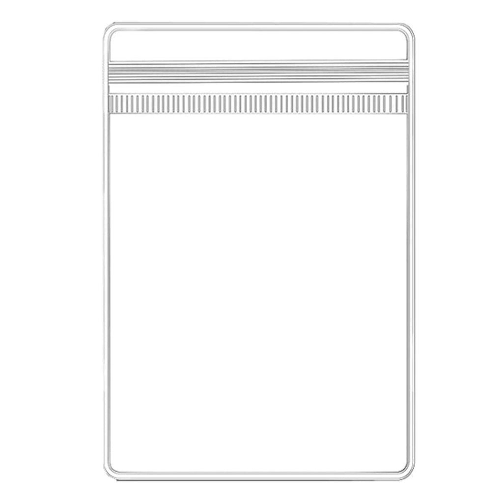 100pcs PVC Self-Sealing Jewelry Bags Anti-Oxidation Storage Dustproof Bags - 6*8cm