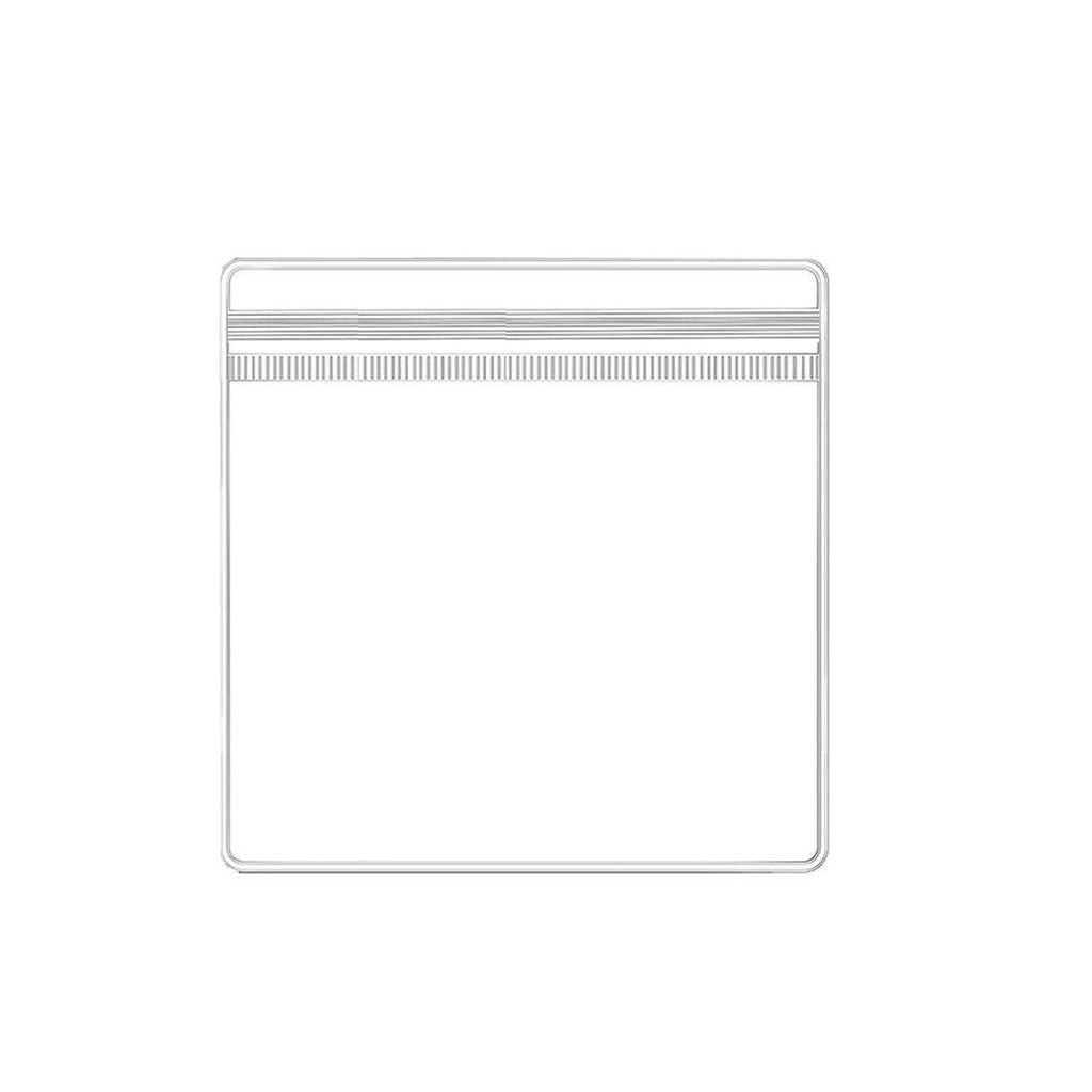 100pcs PVC Self-Sealing Jewelry Bags Anti-Oxidation Storage Dustproof Bags - 7*10cm