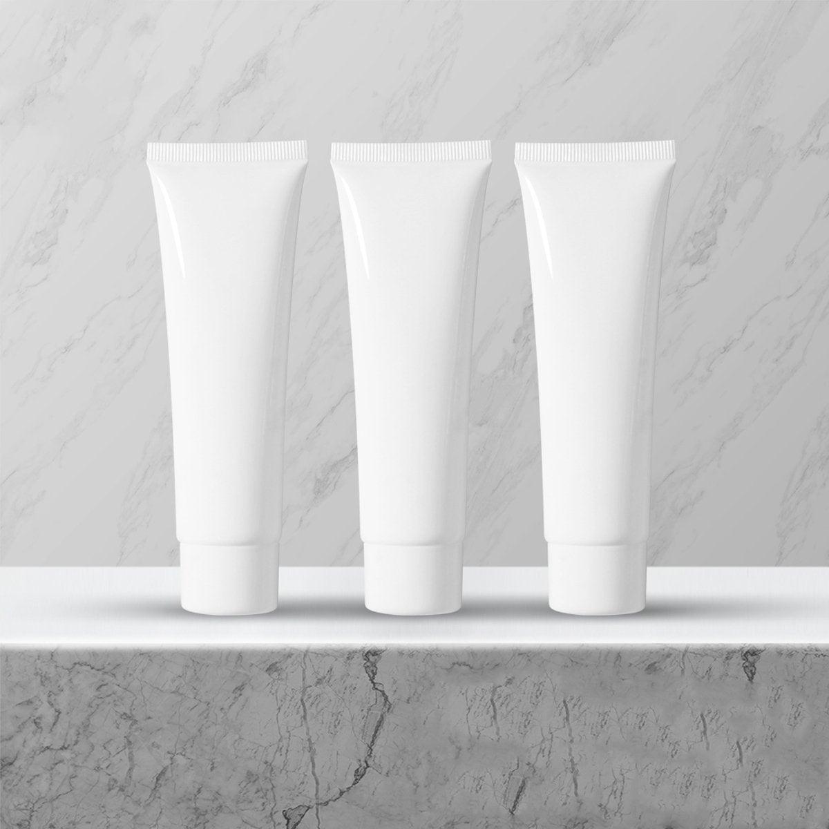 10x Soft Cosmetic Tubes for Face Wash Hand Cream Lotion Packaging Containers - 10ml