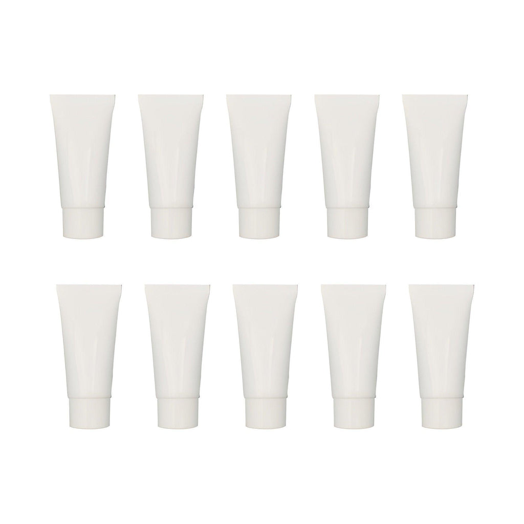 10x Soft Cosmetic Tubes for Face Wash Hand Cream Lotion Packaging Containers - 20ml