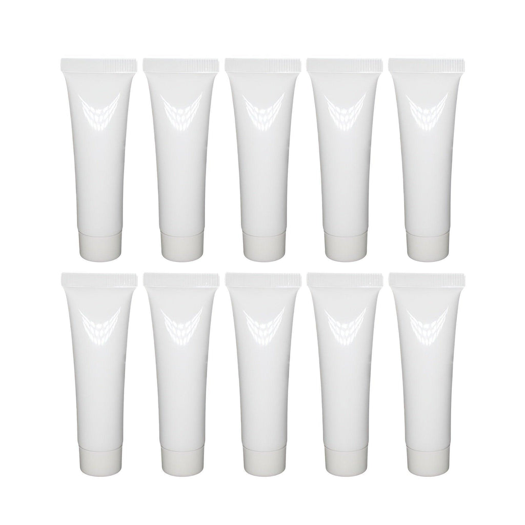 10x Soft Cosmetic Tubes for Face Wash Hand Cream Lotion Packaging Containers - 40ml