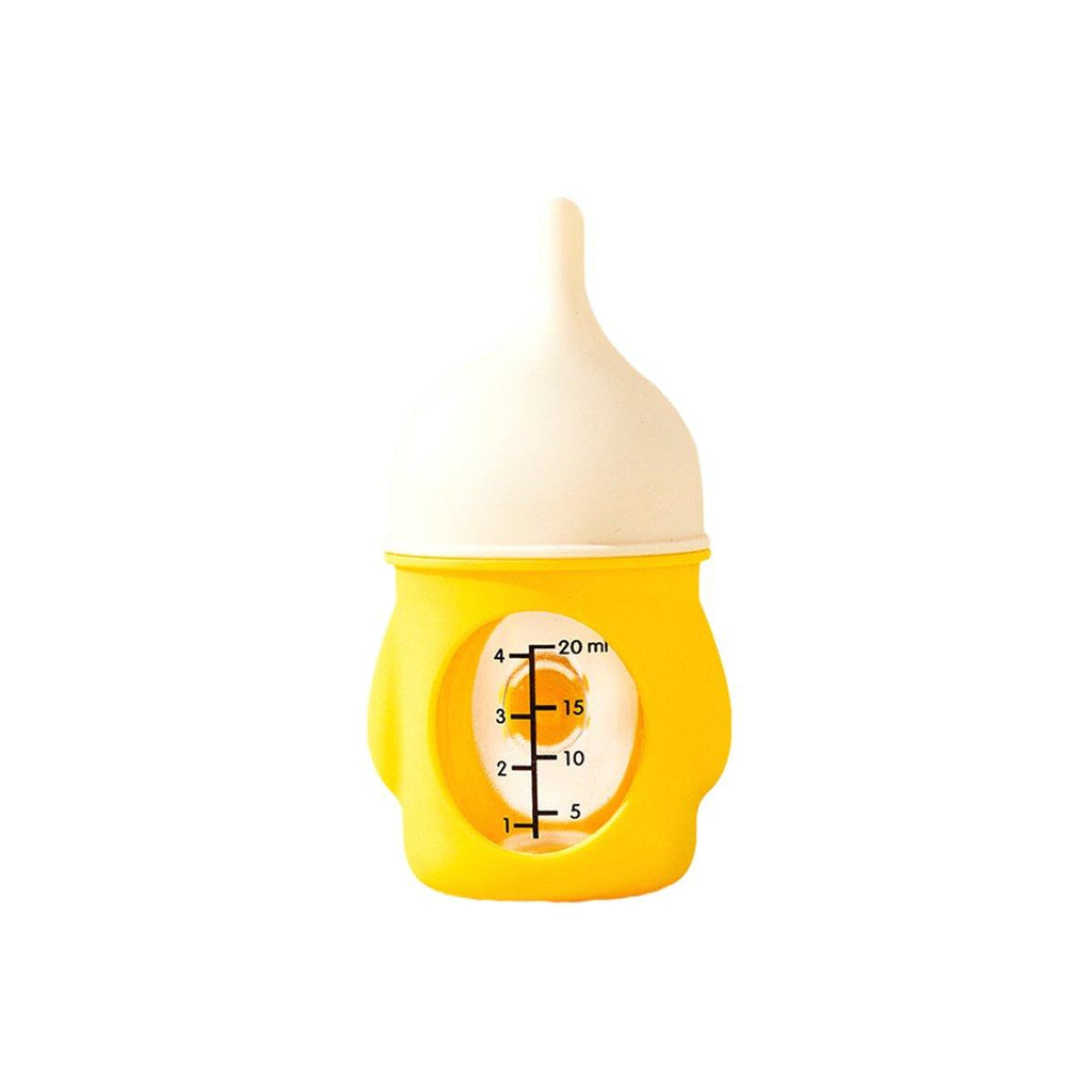 Silicone Pet Milk Feeding Bottle with Scale for Small Puppies and Kittens 20ml 80ml - 20ml-Pink