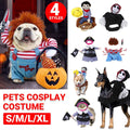 Halloween Dog Costume Pet Accessories Funny Dress Up for Small Medium Dogs - Hat Model-L