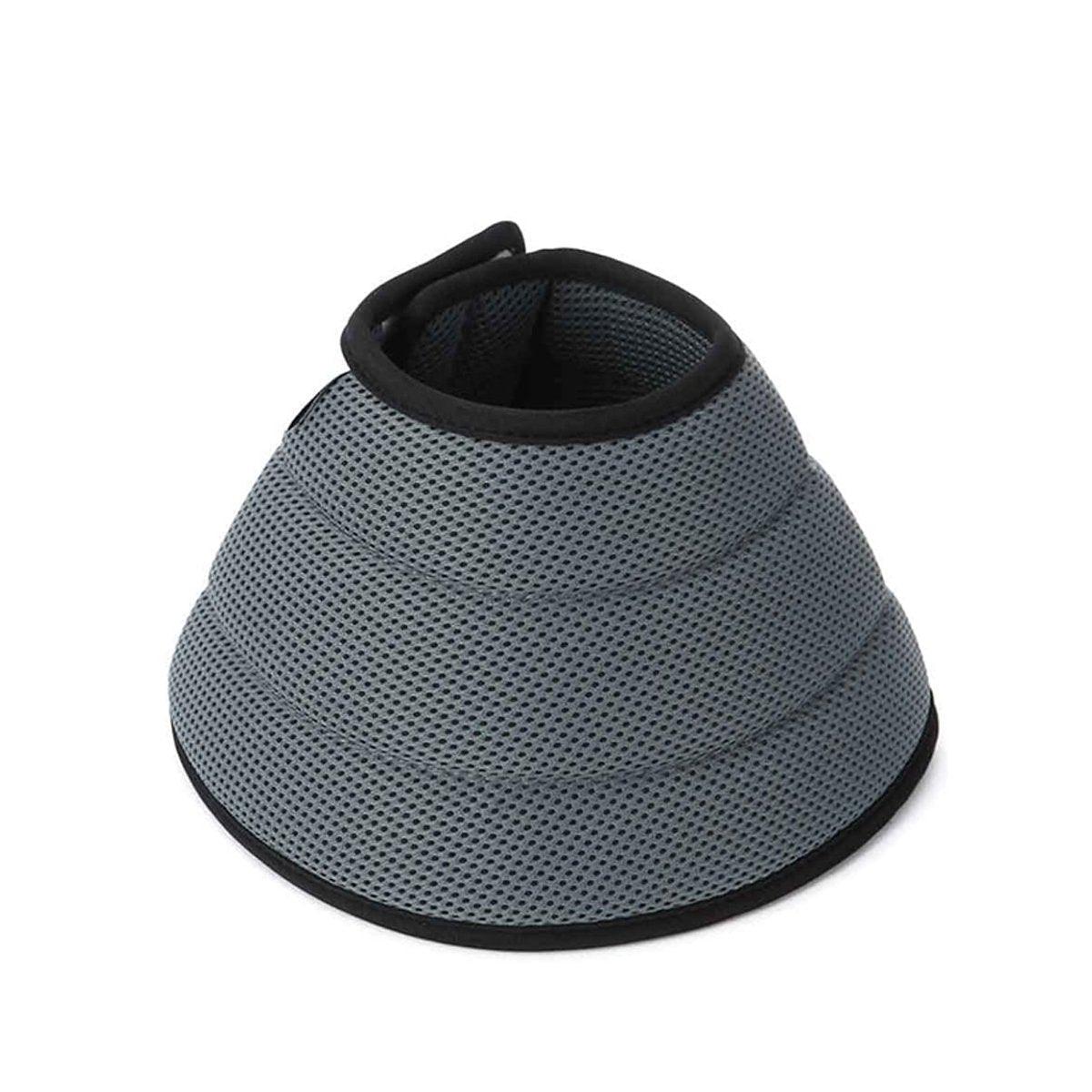 Elizabethan Collar Anti Licking Biting Pet Collar for Cats and Dogs Recovery Use - Rose Red-Size4