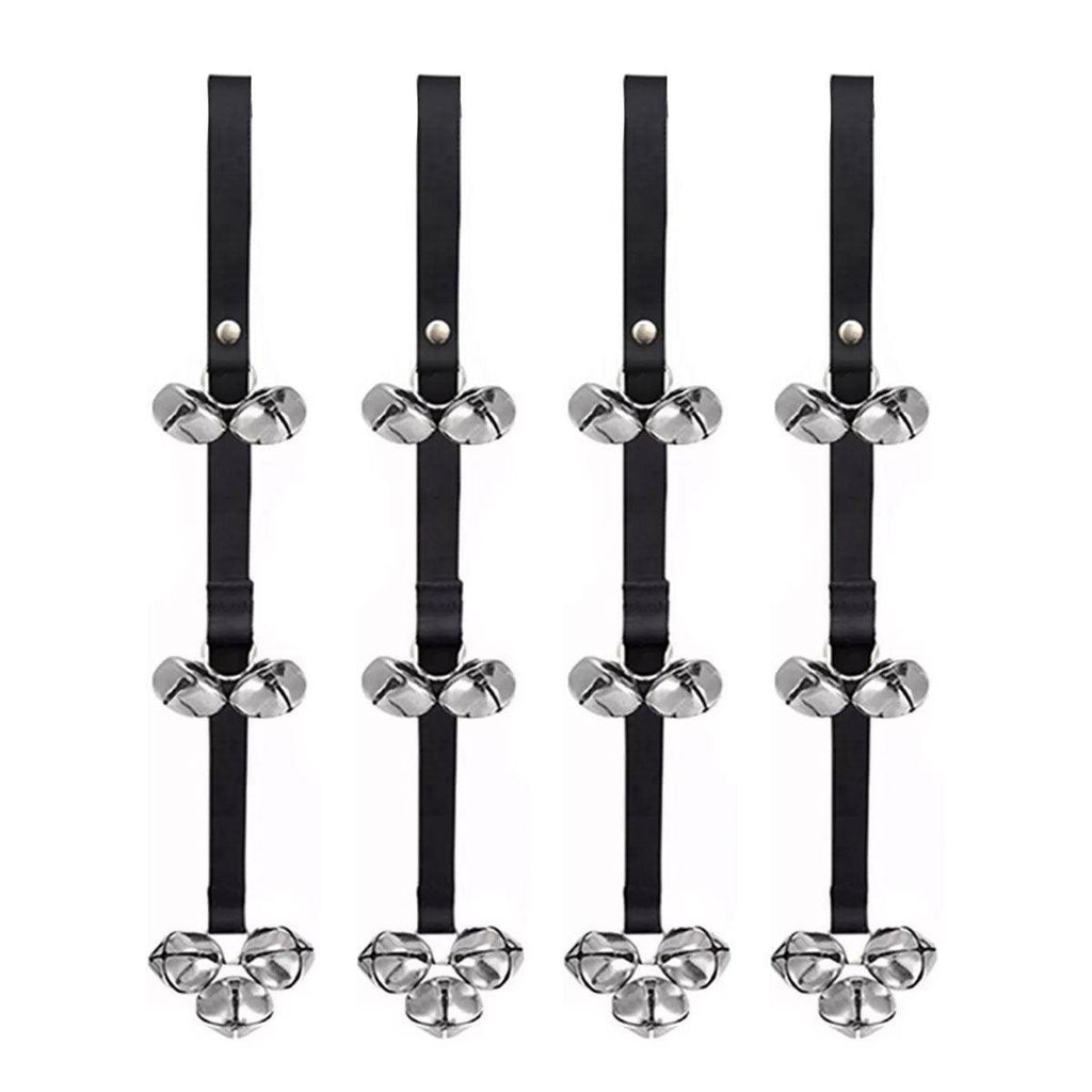 4PCS Pet Training Doorbell Rope Cat Teaser Toy Bell Interactive Play Rope Bell