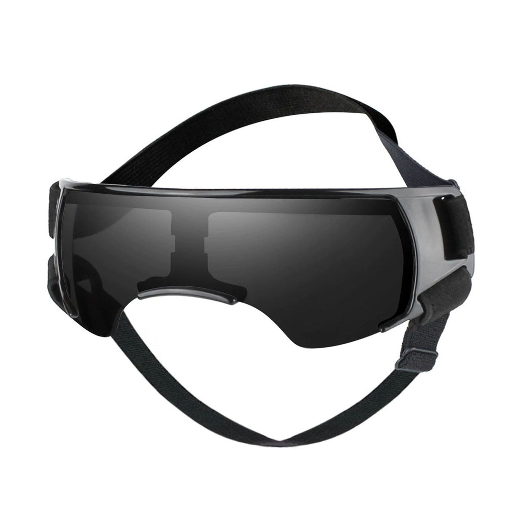 Pet Dog Sunglasses Goggles UV Eye Shield for Small Dogs Outdoor Travel Sunshade - Black