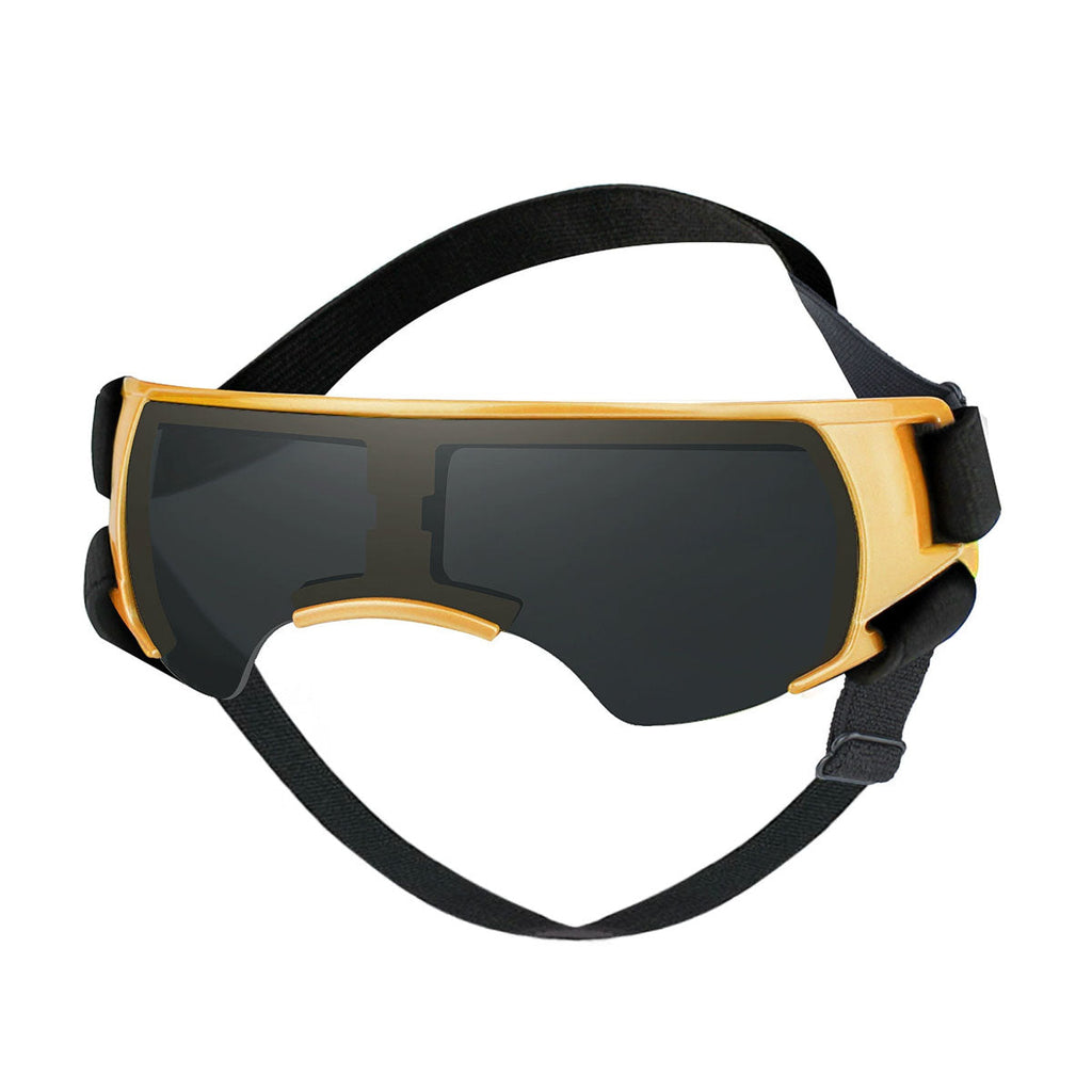Pet Dog Sunglasses Goggles UV Eye Shield for Small Dogs Outdoor Travel Sunshade - Black