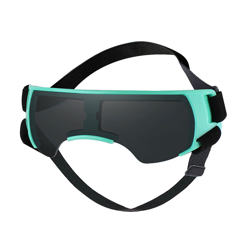 Pet Dog Sunglasses Goggles UV Eye Shield for Small Dogs Outdoor Travel Sunshade - Gold