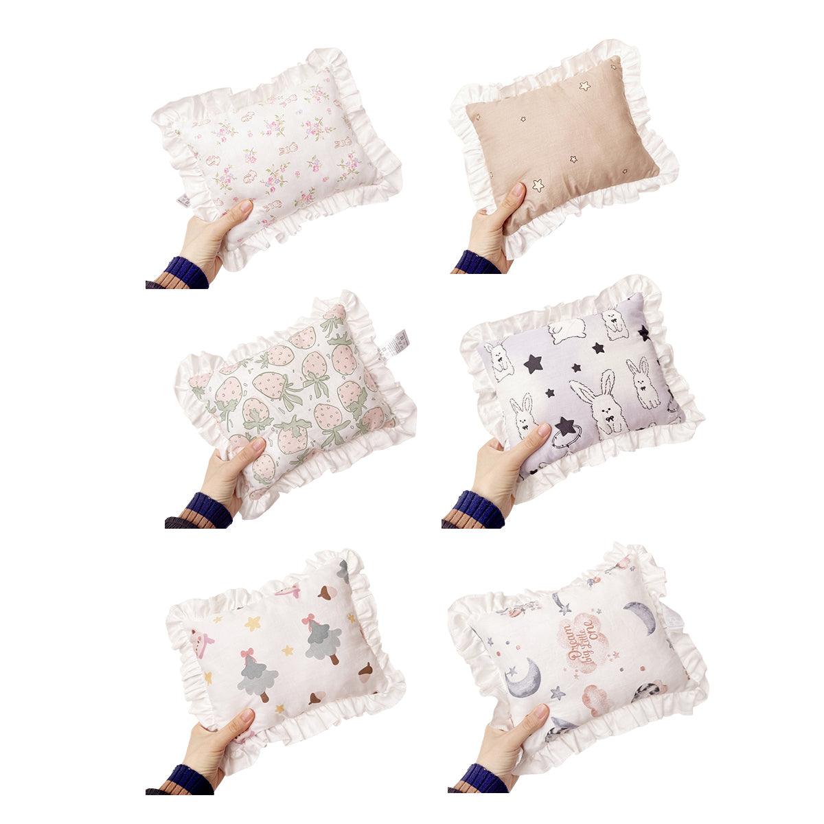 Lace Cat Pillow Soft Pet Cushion for Sleeping Comfortable Kitty Bed Cushion - White Rabbit