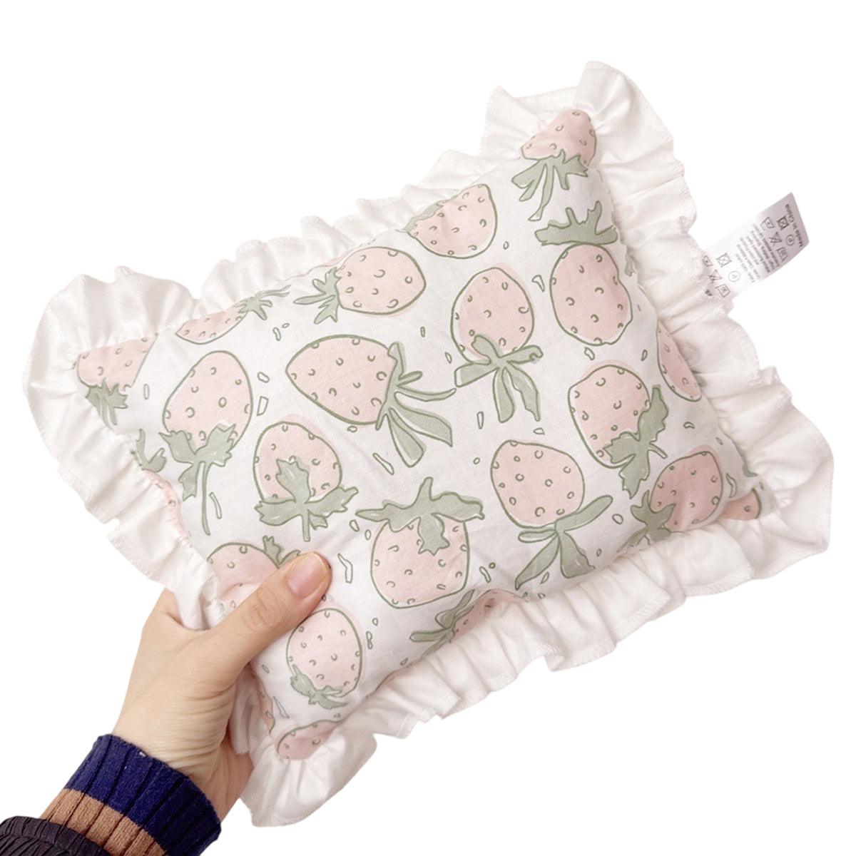 Lace Cat Pillow Soft Pet Cushion for Sleeping Comfortable Kitty Bed Cushion - Brown Stars