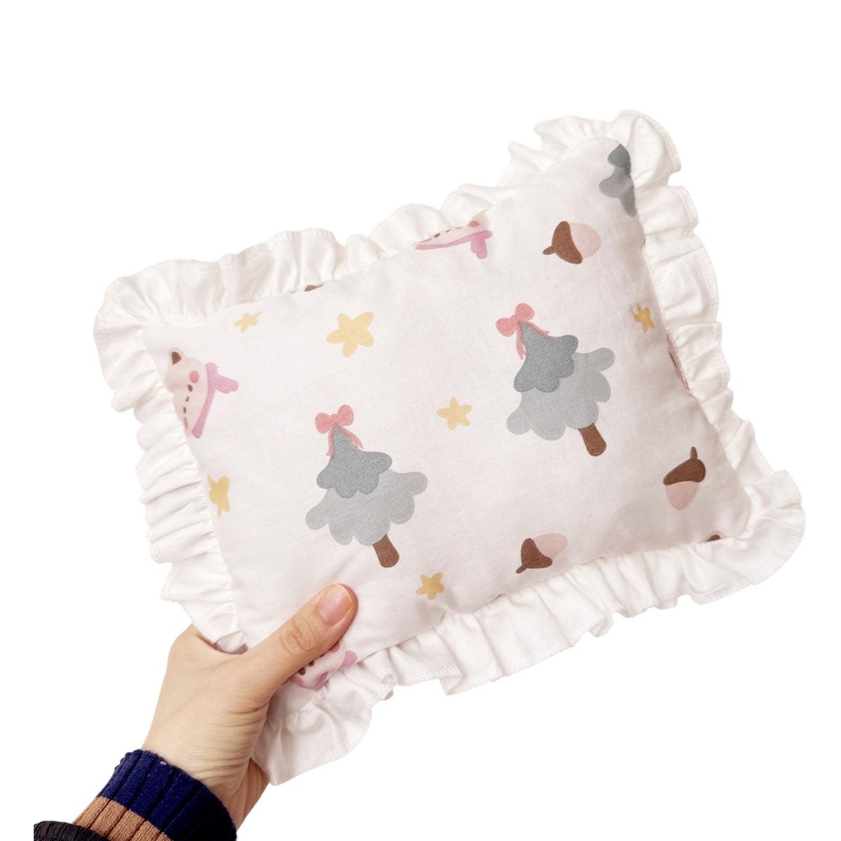 Lace Cat Pillow Soft Pet Cushion for Sleeping Comfortable Kitty Bed Cushion - Purple Rabbit