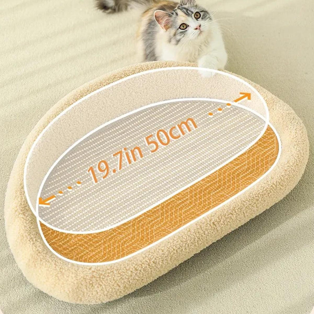 Large Cat Scratching Board Sofa Scratch Resistant Nest for Cats and Kittens - Green