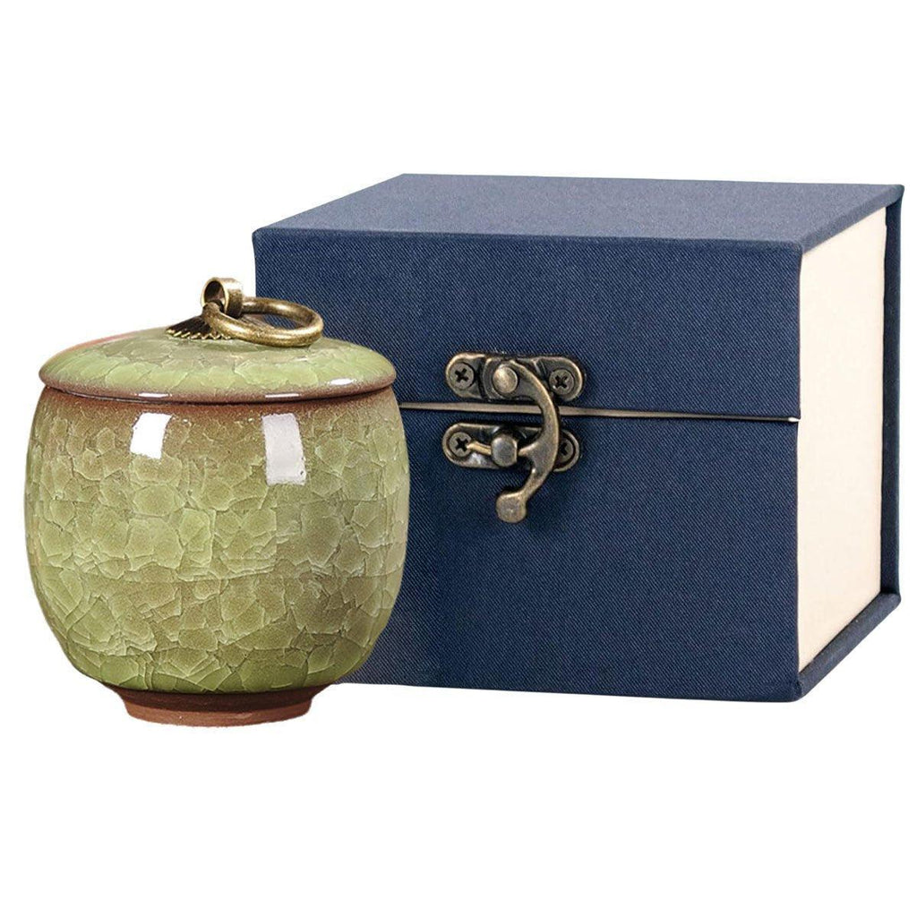 Small Pet Urn for Ashes Memorial Keepsake Urns for Dog Cat Cremation Remains - White
