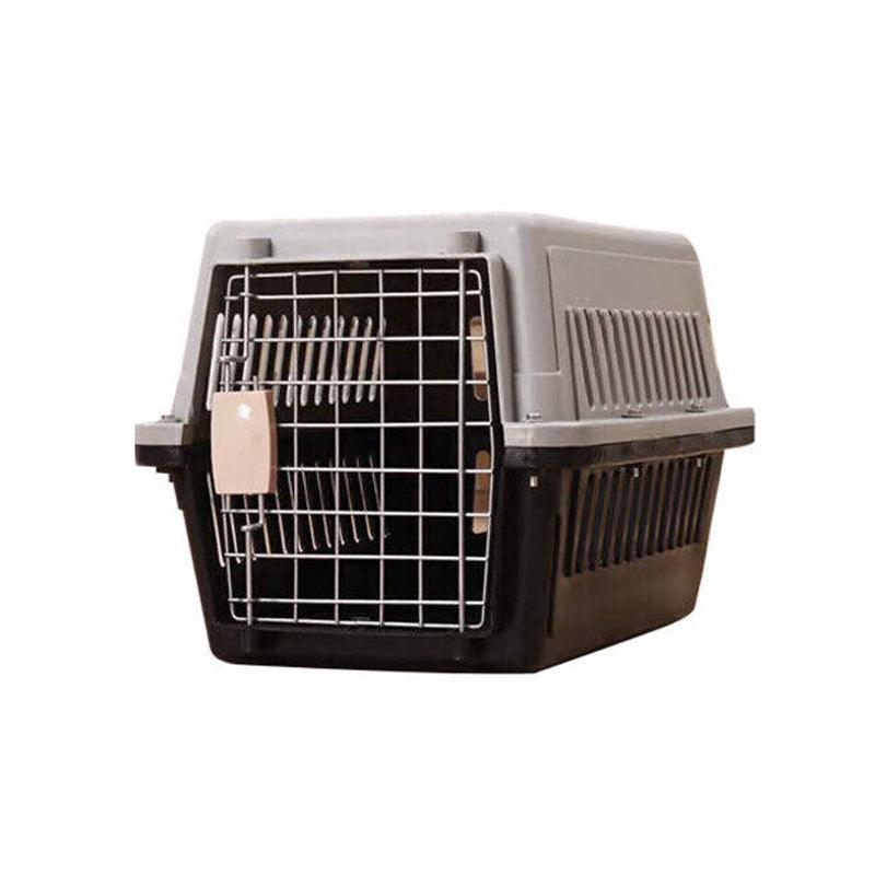 S Size Dog Cat Rabbit Portable Tote Crate Pet Carrier Kennel Travel Airline Carry Bag - Brown