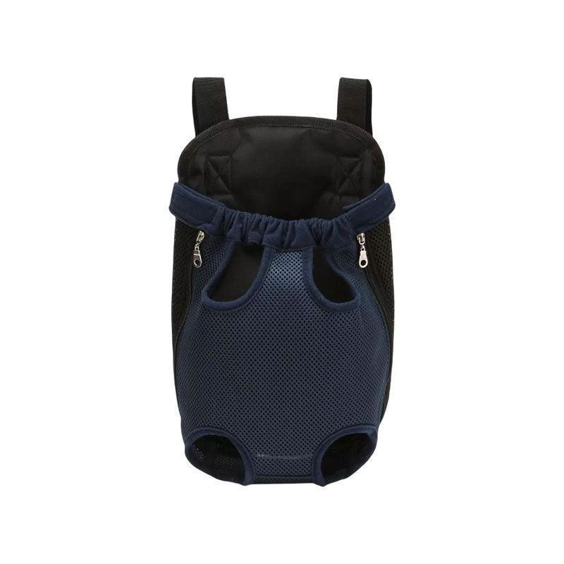 S Size Pet Carrier Dog Cat Puppy Front Back Backpack Shoulder Carry Sling Pouch Bag - Black