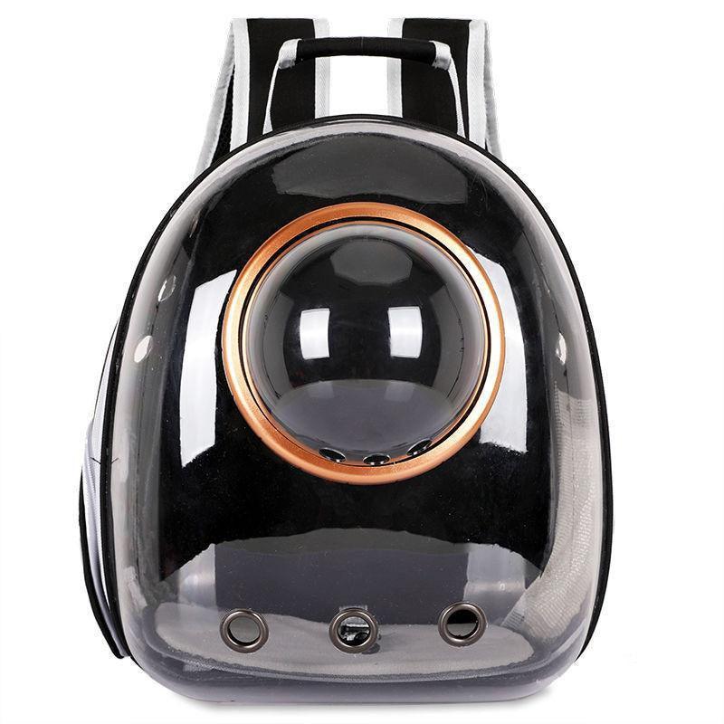 Travel Space Capsule Dog Cat Bag Breathable Outdoor Pet Backpack Carrier - Blue