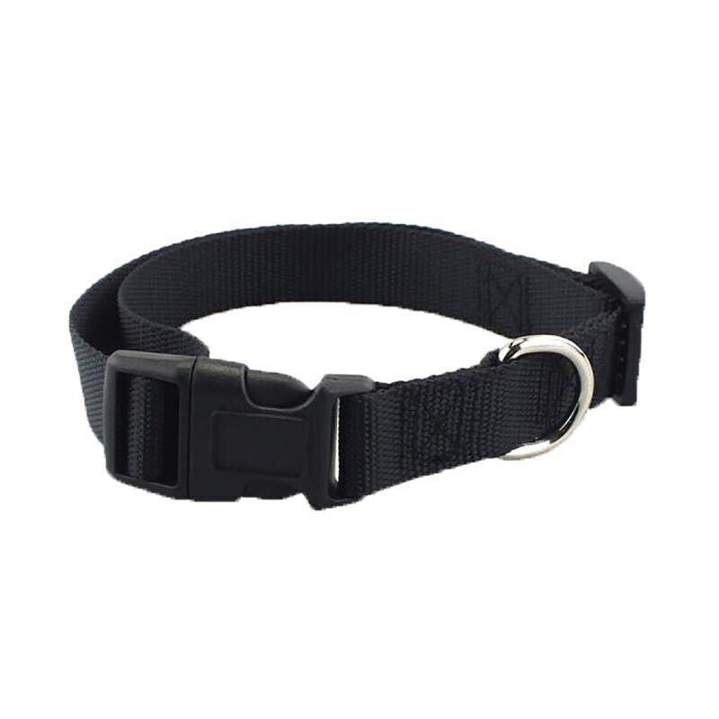 XS Size Dog Puppy Pet Collar Adjustable Nylon Toy Pink Blue Red Black - Yellow