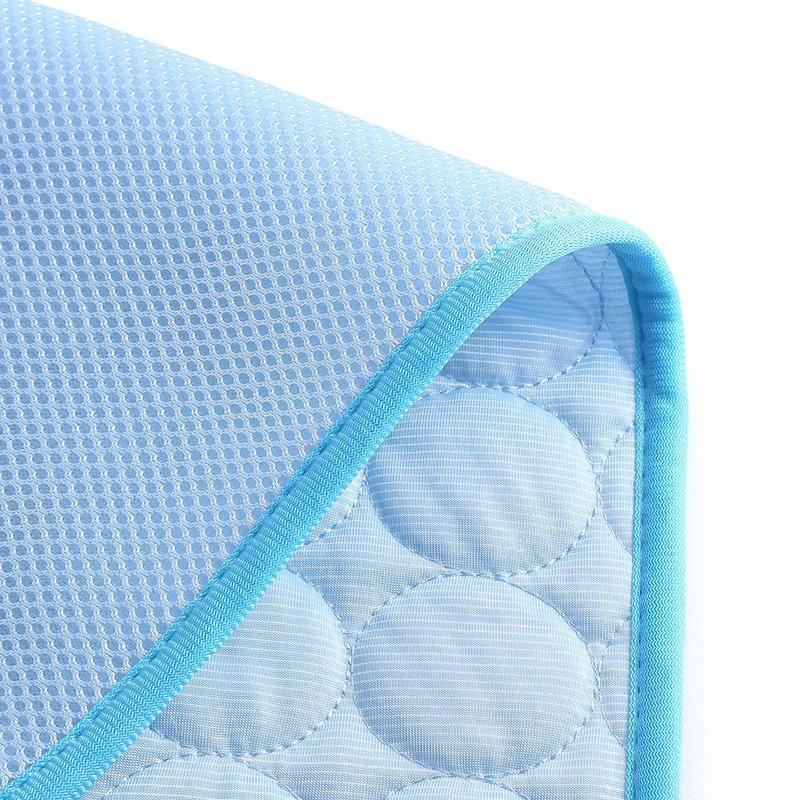 Pet Cool Gel Mat Dog Cat Bed Non-Toxic Breathable Summer Pad 5 Sizes Dog Pad - S(50*40cm)