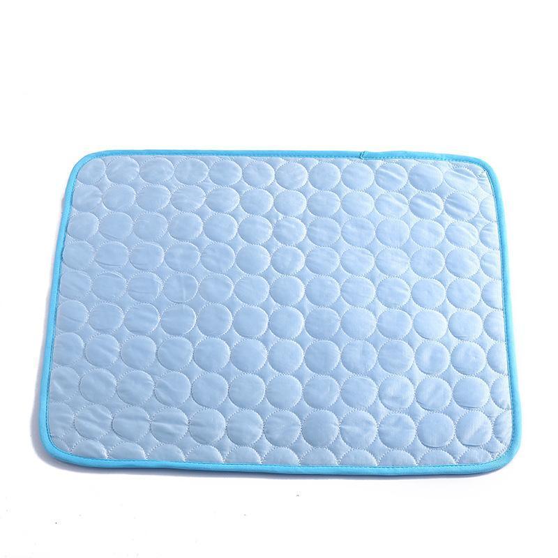 Pet Cool Gel Mat Dog Cat Bed Non-Toxic Breathable Summer Pad 5 Sizes Dog Pad - S(50*40cm)