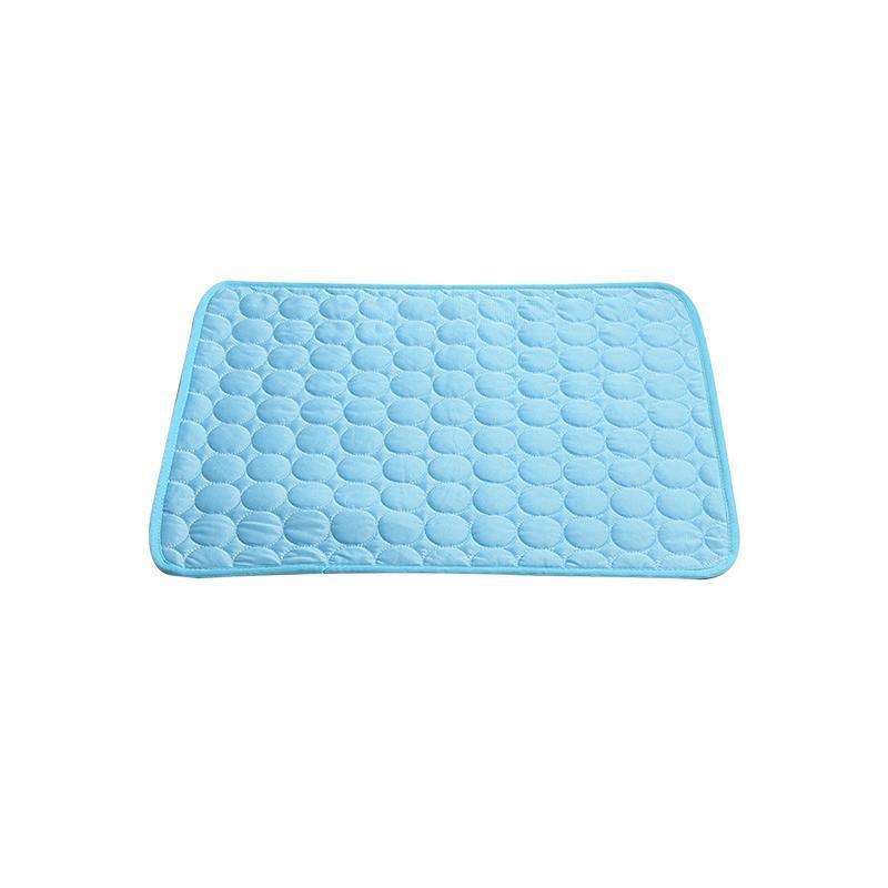 Pet Cool Gel Mat Dog Cat Bed Non-Toxic Breathable Summer Pad 5 Sizes Dog Pad - S(50*40cm)