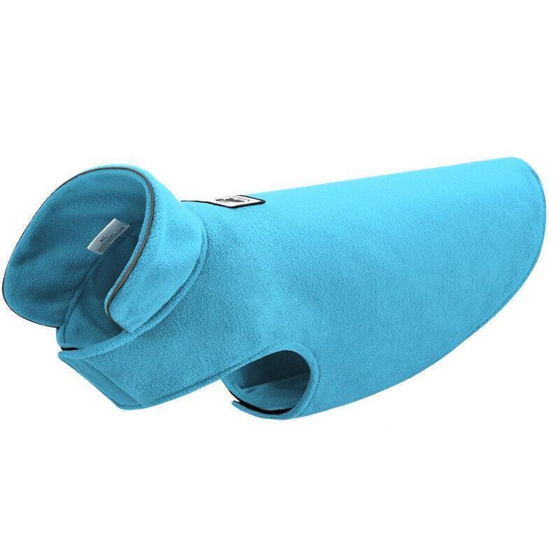 S Size Pet Dog Warm Coat Fleece Jacket Jumper Sweater Winter Puppy Vest Outfit - Green