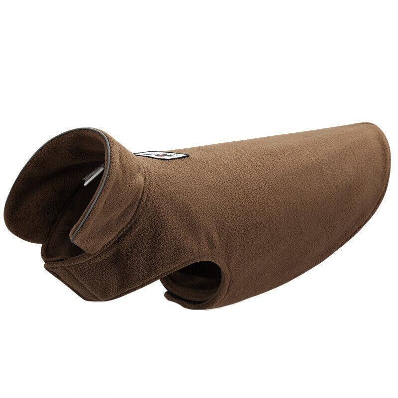 S Size Pet Dog Warm Coat Fleece Jacket Jumper Sweater Winter Puppy Vest Outfit - Green