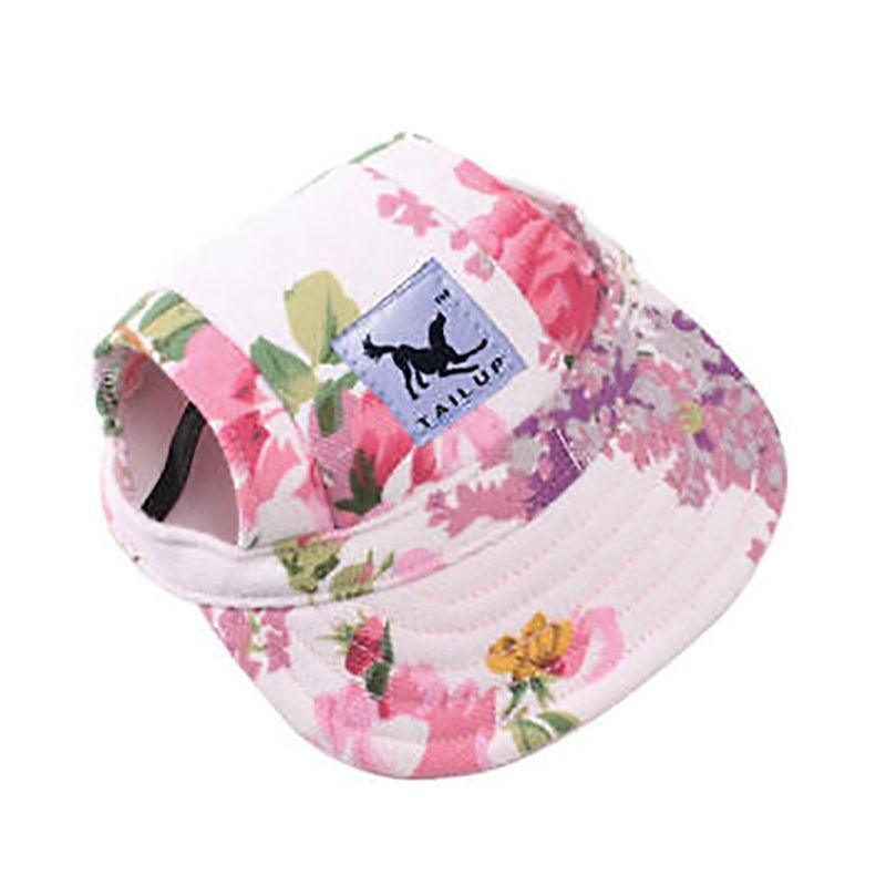 Dog Baseball Cap Outdoor Pet Sun Hat Summer Canvas Visor Puppy XL - Red