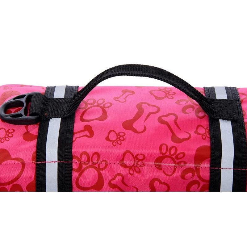 Dog Life Jacket Pet Swim Vest Floatation Aid for Boating and Water Activities Green - L