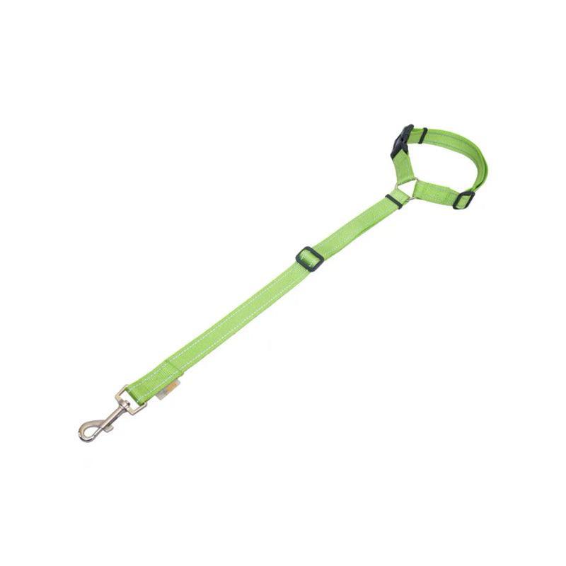 Adjustable Pet Dog Car Clip Lead Harness Strap for Vehicle Travel Restraint Use - Pink