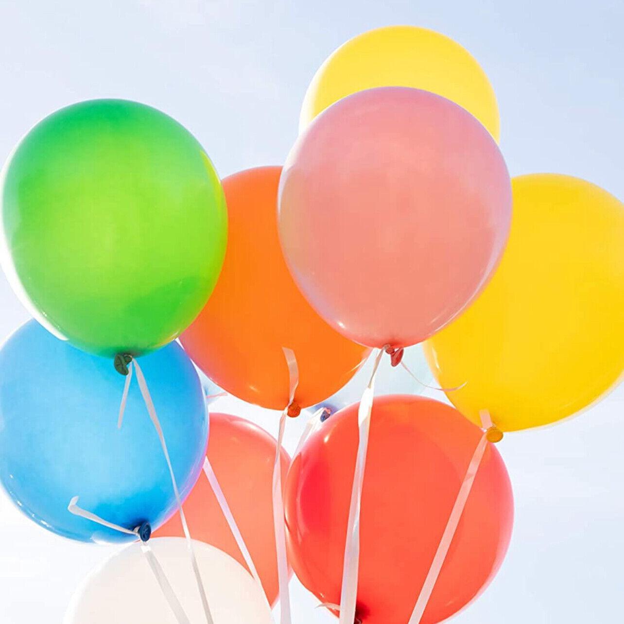 100PCS 10 Inch Latex Balloons Party Decorations Birthday Wedding Balloon Solid Colour - Light Purple
