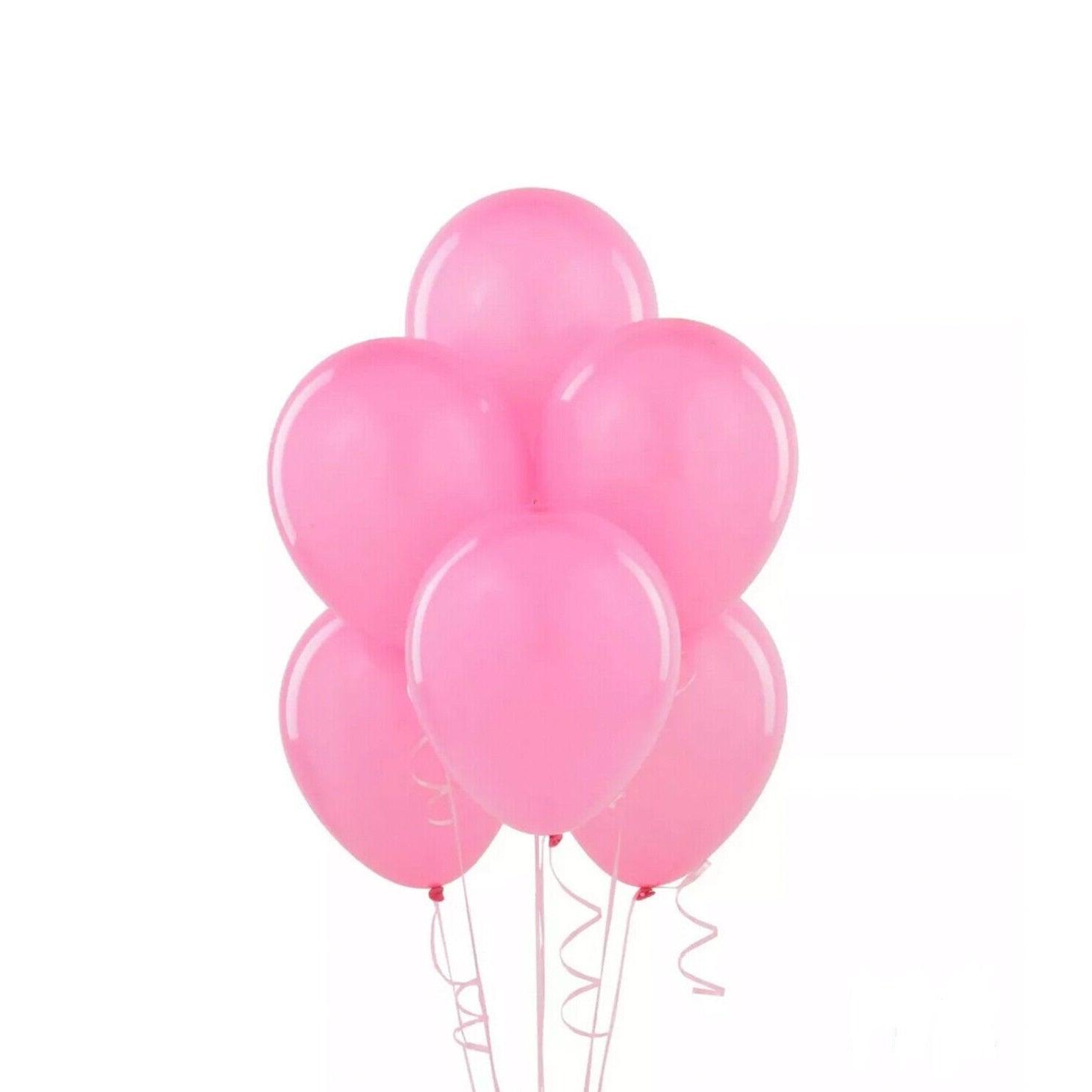 100PCS 10 Inch Latex Balloons Party Decorations Birthday Wedding Balloon Solid Colour - Light Purple