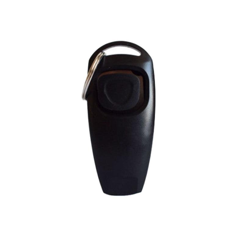 Dog Whistle and Clicker Set for Training Stop Barking Obedience Tool Combo - Pink