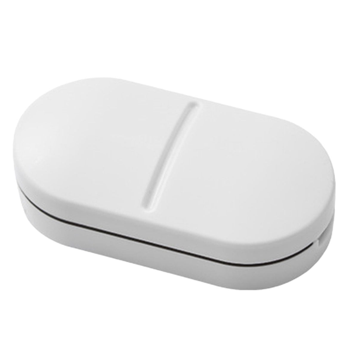 3PCS Tablet Cutter Pill Splitter Portable Medicine Box Pill Organizer Divider - Yellow