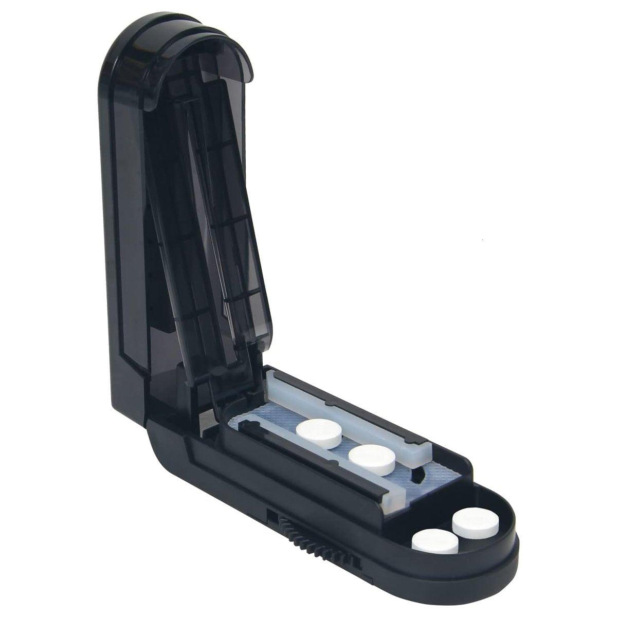 Pill Slicer Cutter Tablet Splitter Portable Pill Divider Medication Organizer