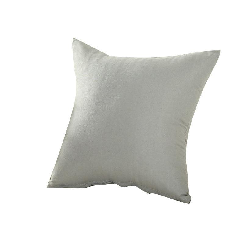 40x40cm Multicoloured Plain Solid Colour Cushion Cover Covers Decorative Pillow Case - Green