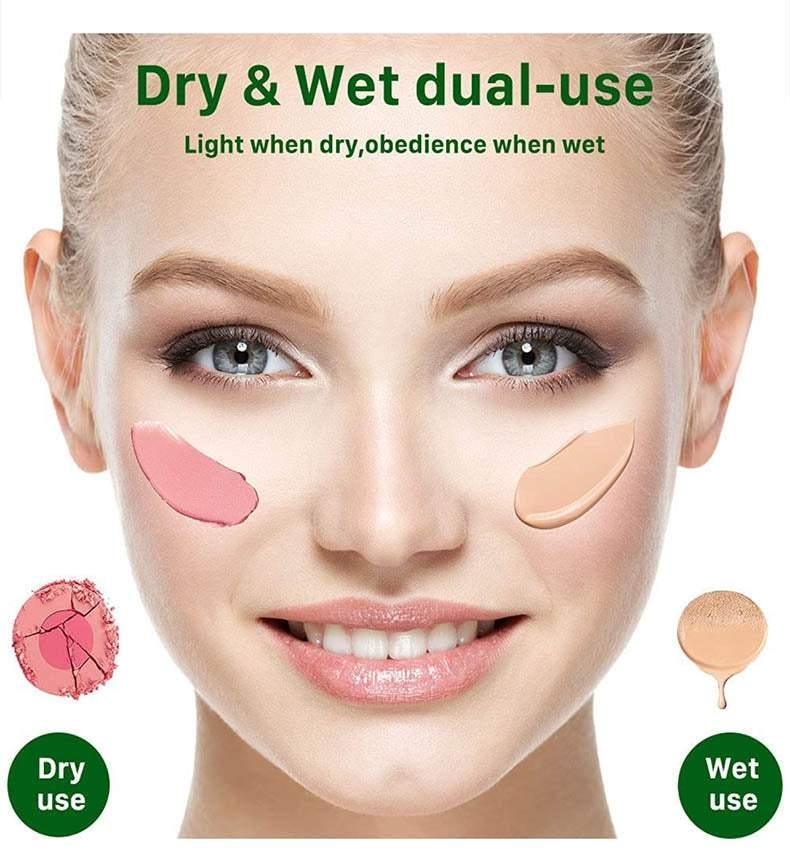 Air Cushion Puff Powder Foundation Makeup Cosmetic Sponge BB CC Cream Face - Purple